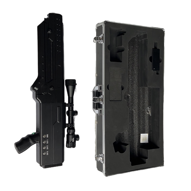  巴楚手持便携式枪型低空防御反制四通道A型