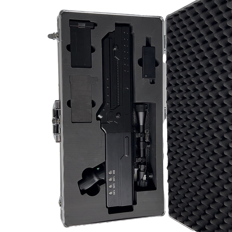  巴楚手持便携式枪型低空防御反制四通道B型